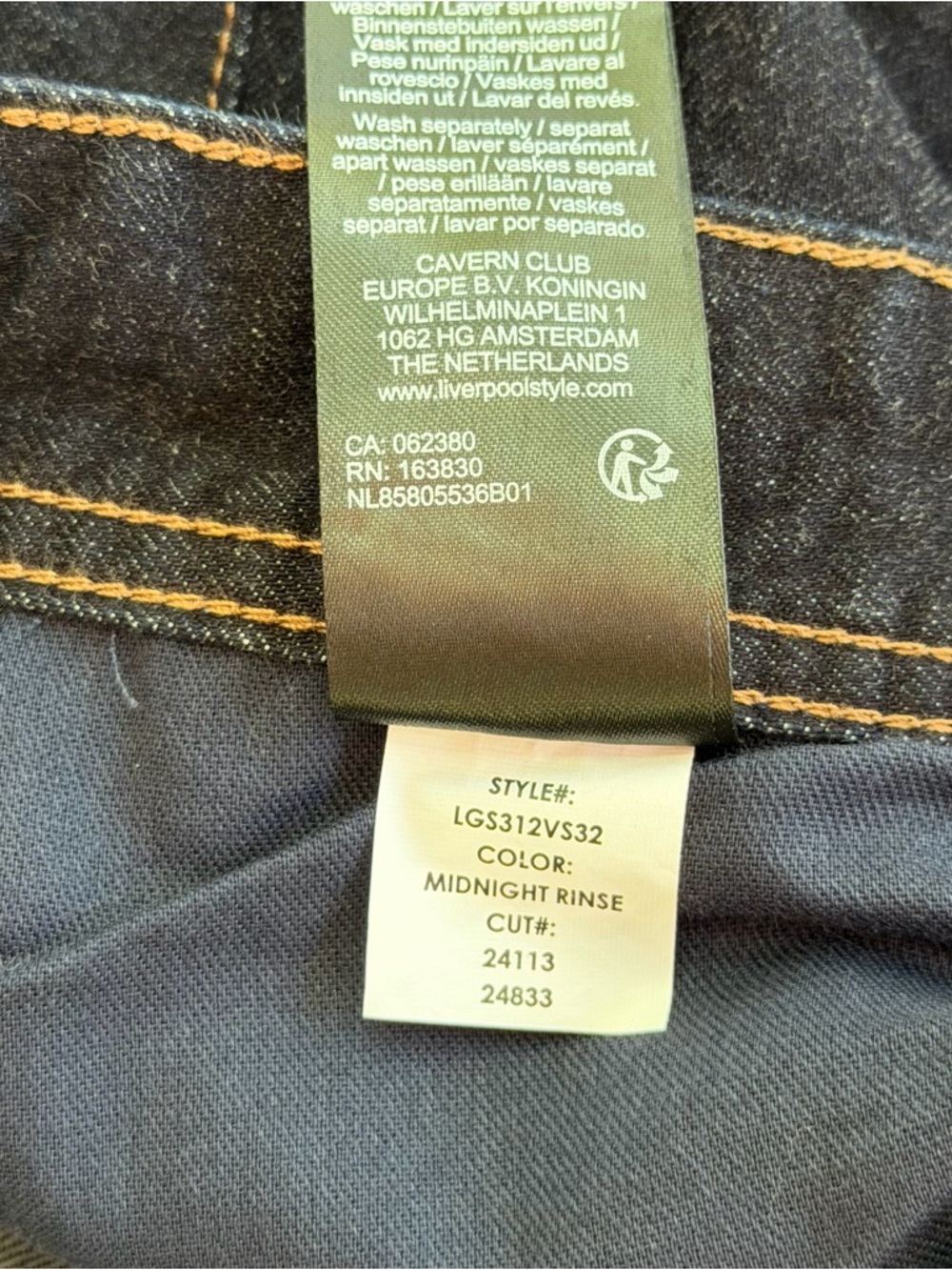 Men’s Liverpool Los Angeles Denim Jeans
Button Fly Size 36x32 - Picture 8 of 11